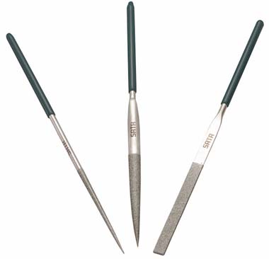 世達工具03860 3件套金剛石整形銼3x140MM