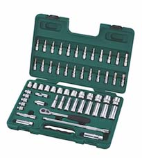 世達工具09004  58件10MM系列套筒組套