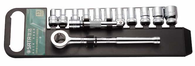 世達工具09525  13件12.5MM系列套筒組套