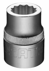 世達工具16614  19MM系列12角套筒33MM