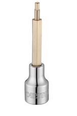 世達(dá)工具25205  12.5MM系列100MM長(zhǎng)六角旋具套筒8MM