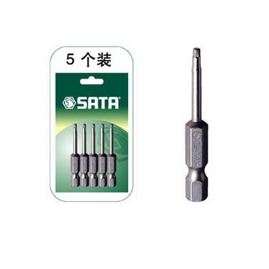 世達(dá)工具59356 5件套6.3MM系列50MM長(zhǎng)六角旋具頭6MM