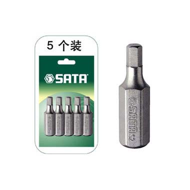 世達(dá)工具59473 5件套8MM系列30MM長(zhǎng)六角旋具頭6MM
