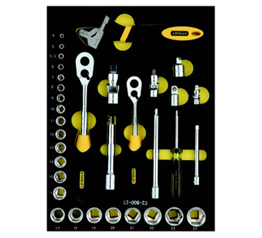 STANLEY史丹利工具LT-026-23 34件套6.3, 10, ...
