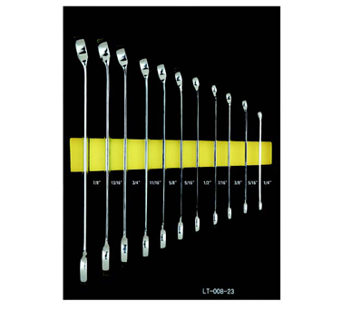 STANLEY史丹利工具LT-028-23 11件套英制兩用長(zhǎng)扳手工具...