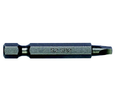 STANLEY史丹利工具 6.3MM系列50mm長(zhǎng)方頭旋具頭