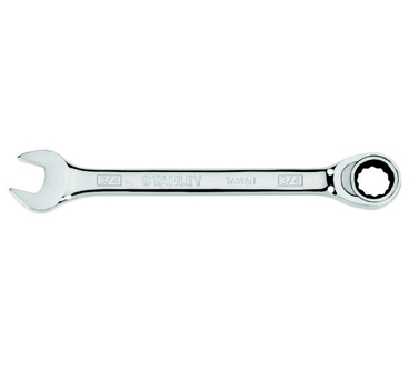 STANLEY史丹利工具 英制精拋光棘開(kāi)兩用快扳