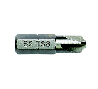 STANLEY史丹利工具 6.3MM系列25mm長(zhǎng)偏心十字旋具頭