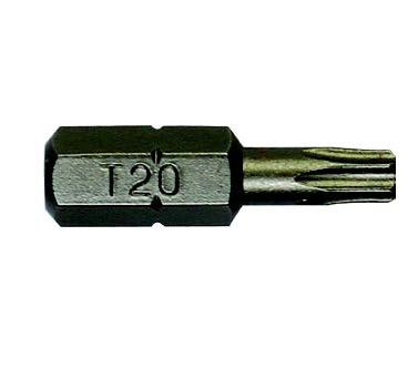 STANLEY史丹利工具 6.3MM系列25mm長(zhǎng)花形旋具頭